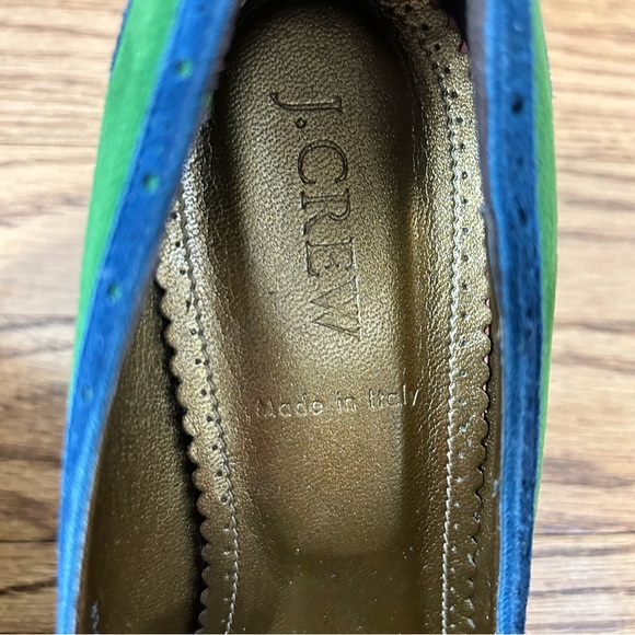 J. Crew | Leather Open Toe Platform Heels - Picture 10 of 14